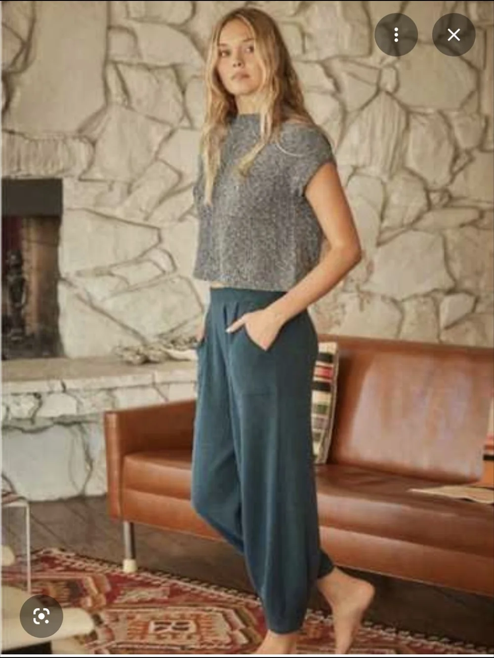 Free People Teal Freya Set